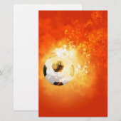 Vliegende voetbal (Voorkant / Achterkant)