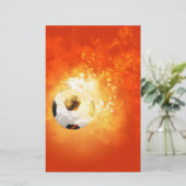 Vliegende voetbal (Staand voorkant)