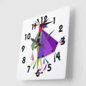 Vliegende Voeten Wandklok (Hoek)
