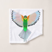 Vliegende vogel badhanddoeken bad handdoek (Wasdoekje)