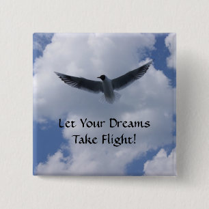 vliegende vogel Button pin