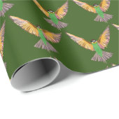 Vliegende Vogel Cadeaupapier (Rol Hoek)