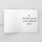 Vliegende vogel, denk aan jou. kaart (Binnen)