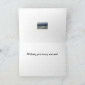 Vliegende vogel die kaart verlaten (Binnen)