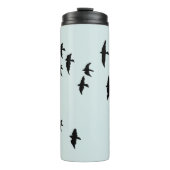 Vliegende vogelpest thermosbeker (Voorkant)