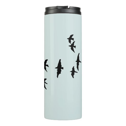 Vliegende vogelpest thermosbeker (Achterkant)