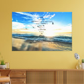 Vliegende vogels in de hemel Serenity Prayer Canvas Afdruk (Insitu (Woonkamer))