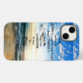 Vliegende vogels in de hemel Serenity Prayer Case-Mate iPhone Case (Achterkant (horizontaal))