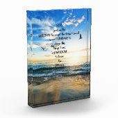 Vliegende vogels in de hemel Serenity Prayer Fotoblokken (Links)