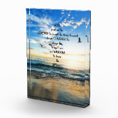 Vliegende vogels in de hemel Serenity Prayer Fotoblokken (Rechts)