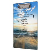 Vliegende vogels in de hemel Serenity Prayer Klembord (Links)