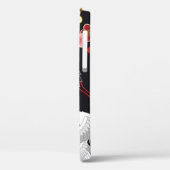 Vliegende vogels: Kraan Heron Japans. Case-Mate iPhone Case (Achterkant / Links)