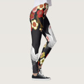 Vliegende vogels: Kraan Heron Japans. Leggings (Rechts)