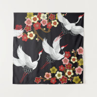 Vliegende vogels: Kraan Heron Japans.