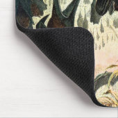 Vliegende Vos Bat Acadamia Illustratie Muismat (Hoek)