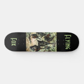  Vliegende Vos Bat Acadamia Illustratie Persoonlijk Skateboard (Horizontaal)