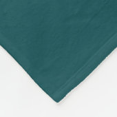 Vliegende Vos Teal Fleece Deken (3 Maten) (Hoek)