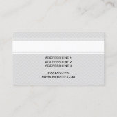 Vliegende vrouw met rood lange haar visitekaartje (Achterkant)