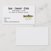 Vliegende Vrouw Visitekaartje (Voorkant / Achterkant)