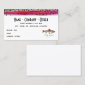 Vliegende Vrouw Visitekaartje (Voorkant / Achterkant)