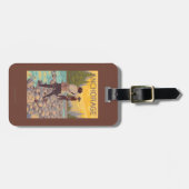 Vliegende vrouwen - Anchorage, Alaska Bagagelabel (Voorkant horizontaal)