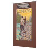 Vliegende vrouwen - Cordova, Alaska Klembord (Links)