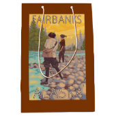 Vliegende vrouwen - Fairbanks, Alaska Medium Cadeauzakje (Voorkant)