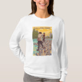 Vliegende vrouwen - Gallatin River, Montana T-shirt (Voorkant)