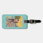 Vliegende vrouwen - Kerst, Alaska Bagagelabel (Voorkant horizontaal)