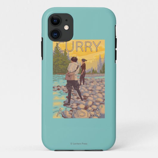 Vliegende vrouwen - Kerst, Alaska Case-Mate iPhone Case (Achterkant)