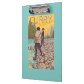 Vliegende vrouwen - Kerst, Alaska Klembord (Links)