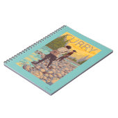 Vliegende vrouwen - Kerst, Alaska Notitieboek (Linkerzijde)