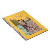 Vliegende vrouwen - Kerst, Alaska Notitieboek (Rechterzijde)