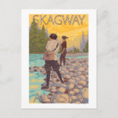 Vliegende vrouwen - Skagway, Alaska Briefkaart (Voorkant)
