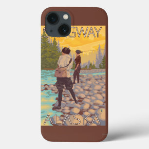 Vliegende vrouwen - Skagway, Alaska iPhone 13 Hoesje