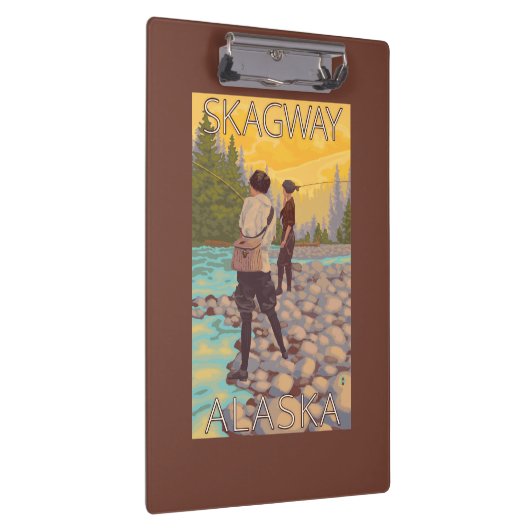 Vliegende vrouwen - Skagway, Alaska Klembord (Rechts)