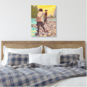 Vliegende vrouwen - Snake River, Idaho Canvas Afdruk (Insitu (Slaapkamer))