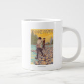 Vliegende vrouwen - Snake River, Idaho Grote Koffiekop (Rechts)