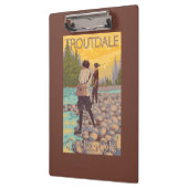 Vliegende vrouwen - Troutdale, Oregon Klembord (Links)