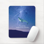 Vliegende walvis muismat (Met muis)