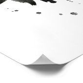 Vliegende Waterverf Poster afdrukken (Hoek)