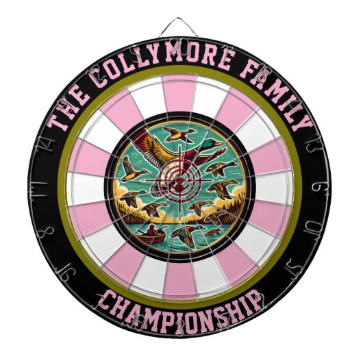 Vliegende Watervogels Doel Wall Decor Dartbord (Voorkant)