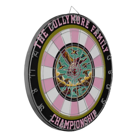 Vliegende Watervogels Doel Wall Decor Dartbord (Voorkant Links)