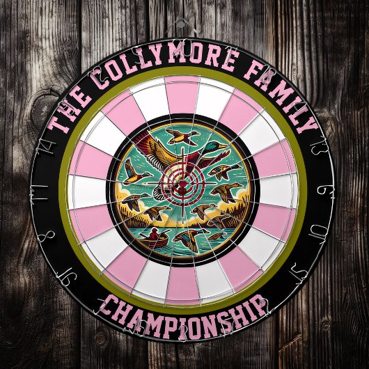 Vliegende Watervogels Doel Wall Decor Dartbord