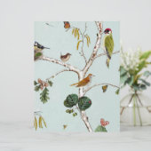 vliegende wezens origami paper (Staand voorkant)