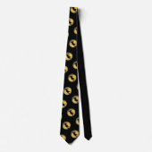 Vliegende Witch Silhouette Stropdas (Voorkant)