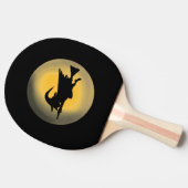 Vliegende Witch Silhouette Tafeltennisbatje (Zijkant)