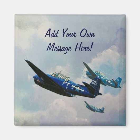 vliegende wrekers magneet (Voorkant)