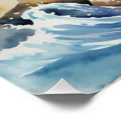 *~* Vliegende Zalm AirBorne Gift AP49 Stream Perfect Poster (Hoek)