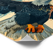  vliegende zeearend poster (Hoek)